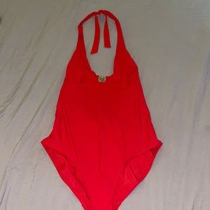 “Poppy Red” Tory Burch One Piece, Brand New!!